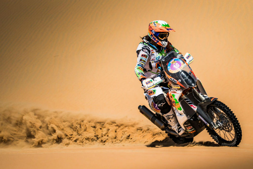Laia Sanz no Red Bull Hare Scramble