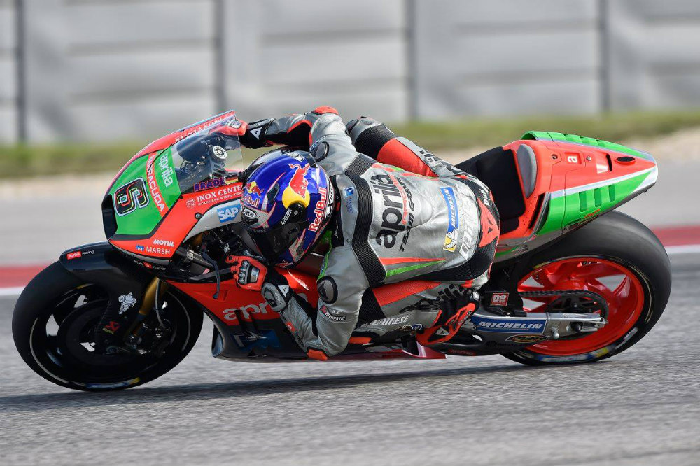 Aprilia com evoluções na RS-GP em Jerez