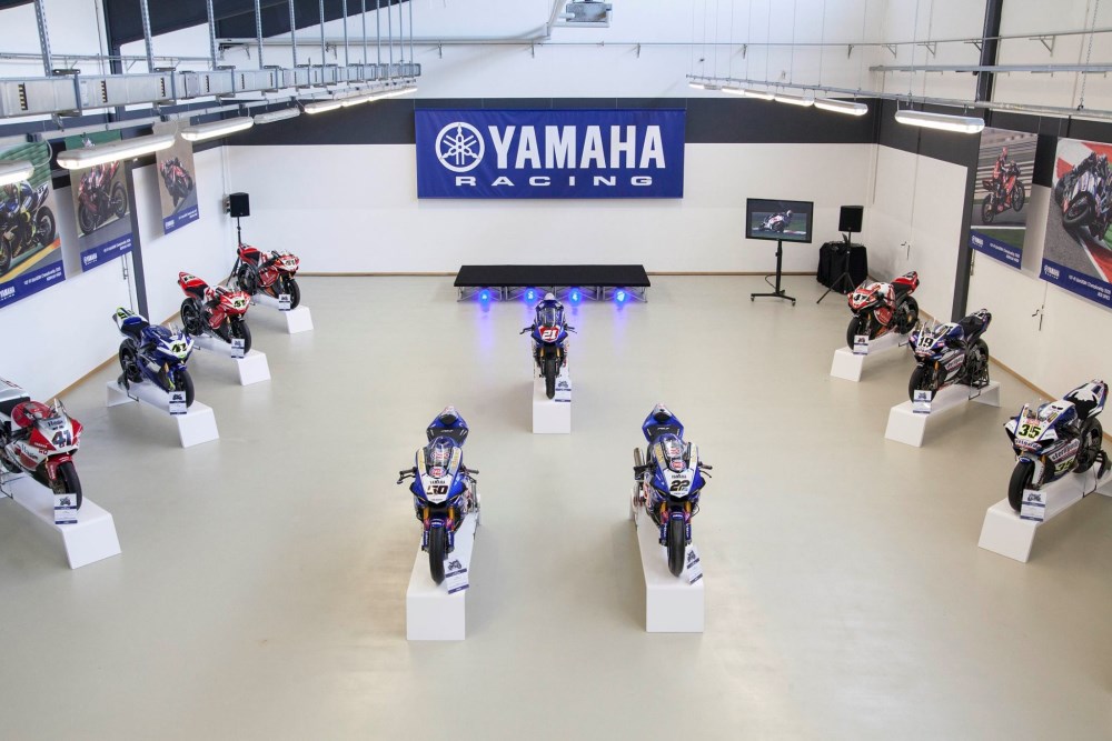 FOTOGALERIA: Yamaha abre ‘Templo das Superbikes’