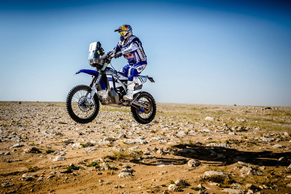 Hélder Rodrigues no pódio do Sealine Cross Country Rally