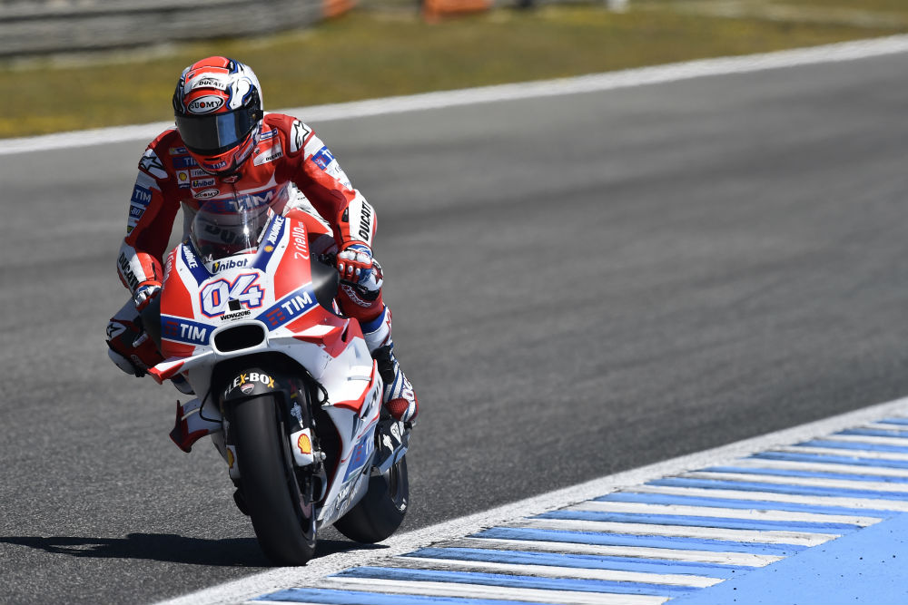 Dovizioso: “A bomba de água começou a verter para a traseira”