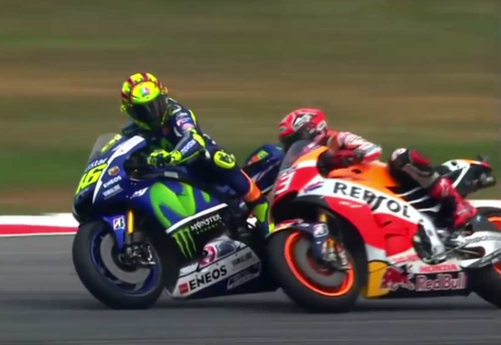 Valentino Rossi e os seus polémicos duelos