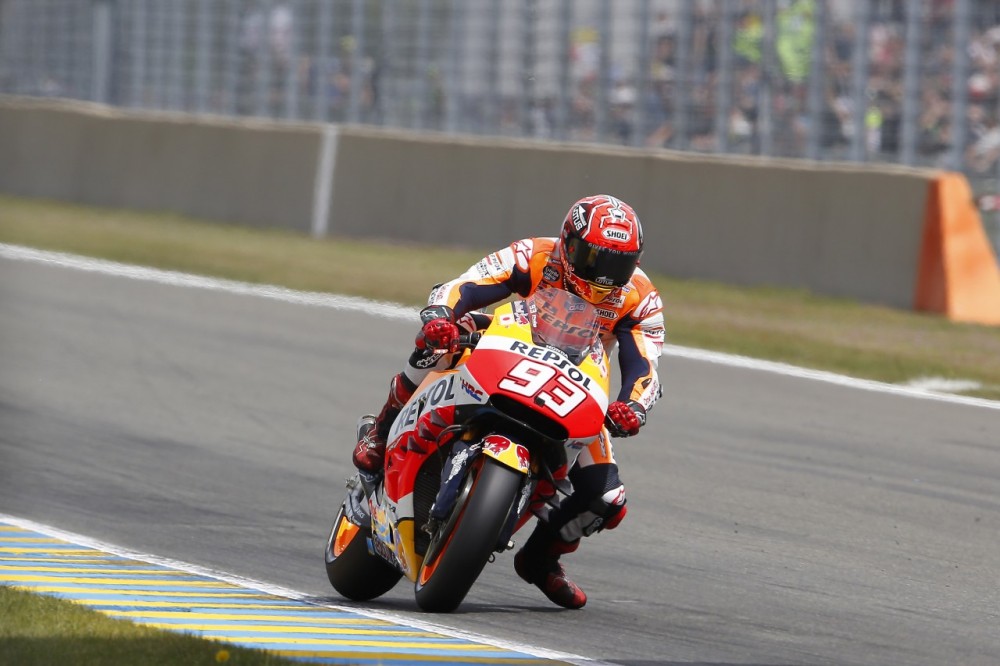 Márquez: “Foi uma pena ter caído”