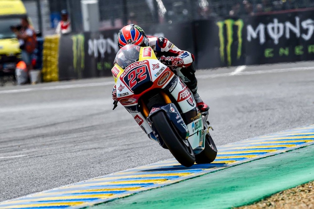 Sam Lowes testou em Misano