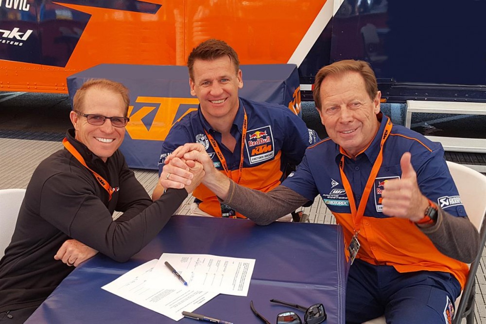 Aldon Baker associa-se ao Grupo KTM