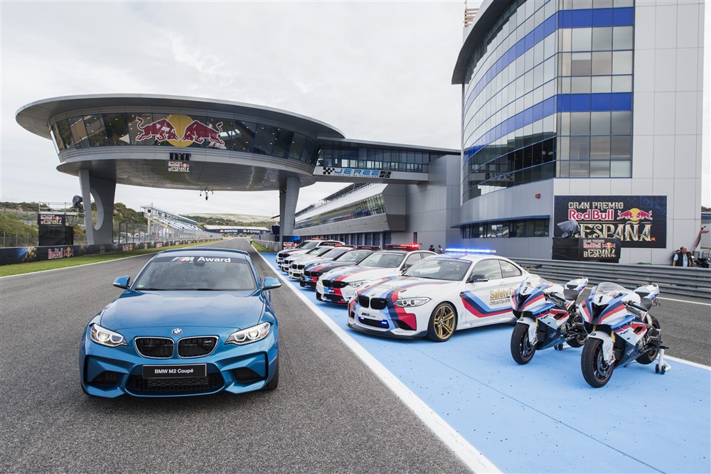BMW M2 é  prémio no MotoGP