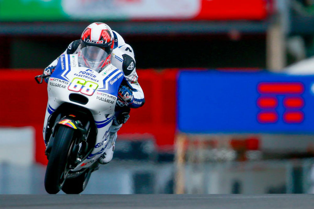 Yonny Hernandez domina 1ª sessão de treinos livres de MotoGP