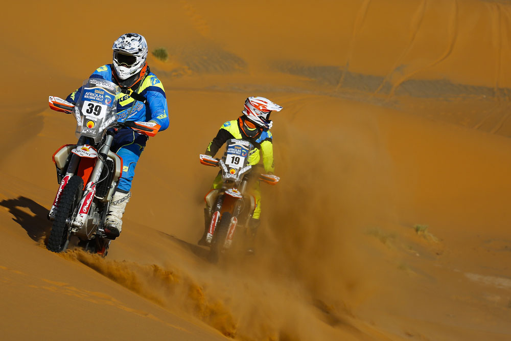 David Megre e Portela de Morais no top 20 em Merzouga
