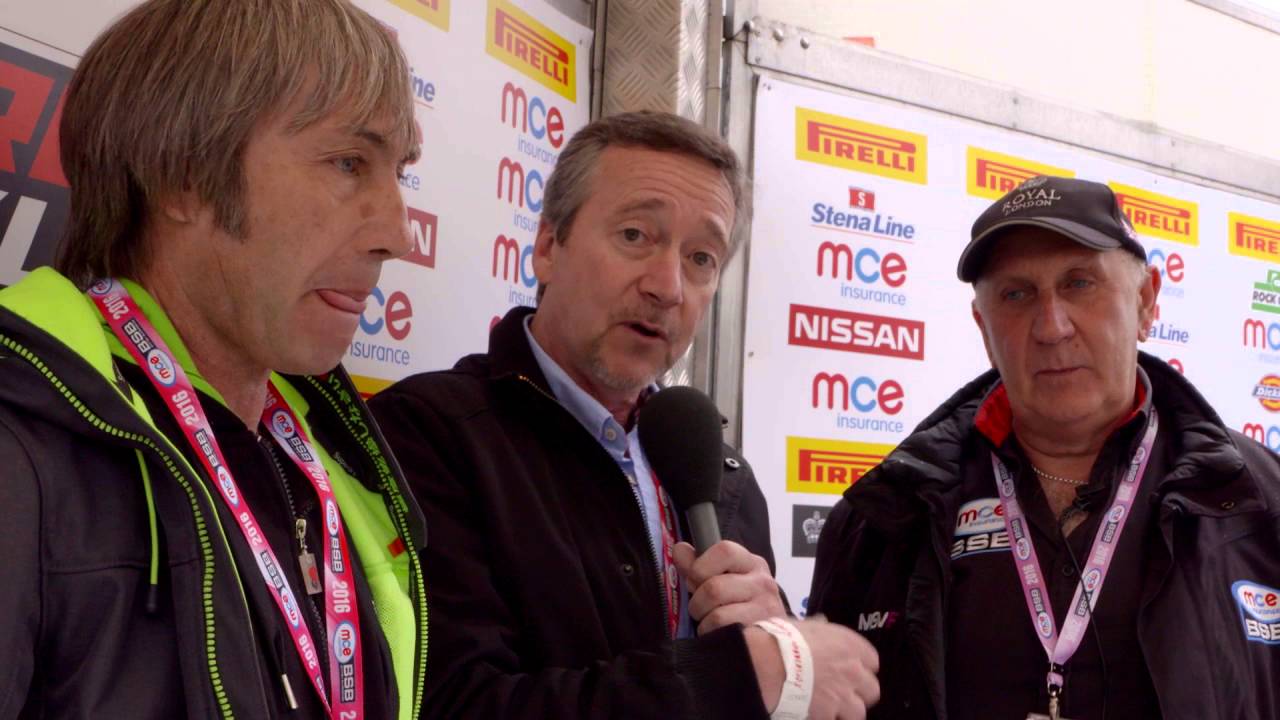Freddie Spencer e Ron Haslam reencontram-se em Oulton