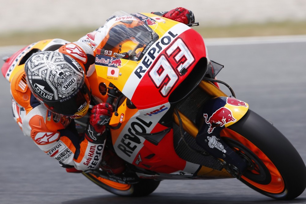 Márquez desiludido com o novo chassis