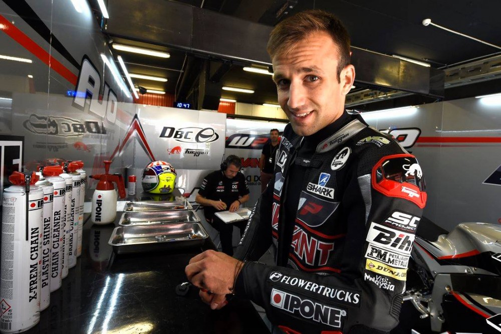 Zarco já testou com a Suzuki