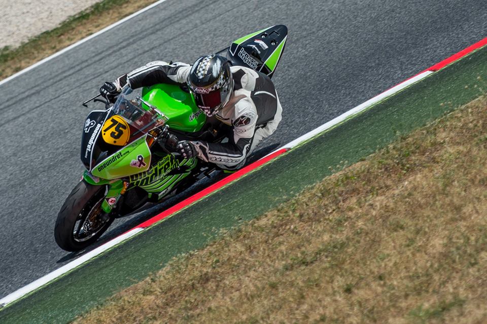 Ivo Lopes na pole da STK 600 em Barcelona
