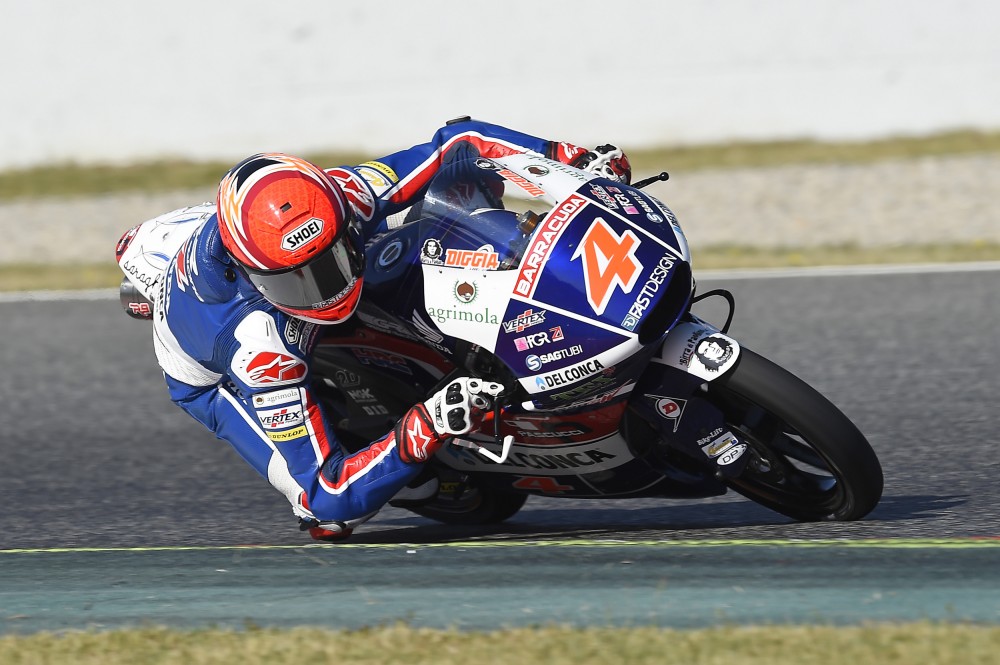 Gresini Moto3 testou em Aragão