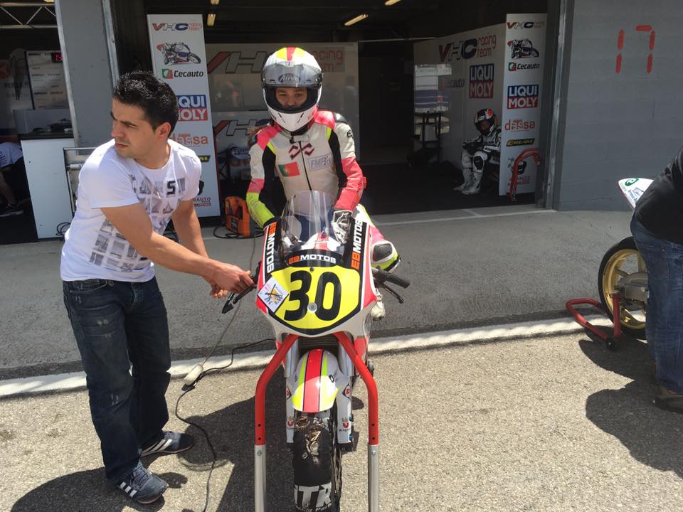 Bruna Lopes sem sorte em Alcarrás