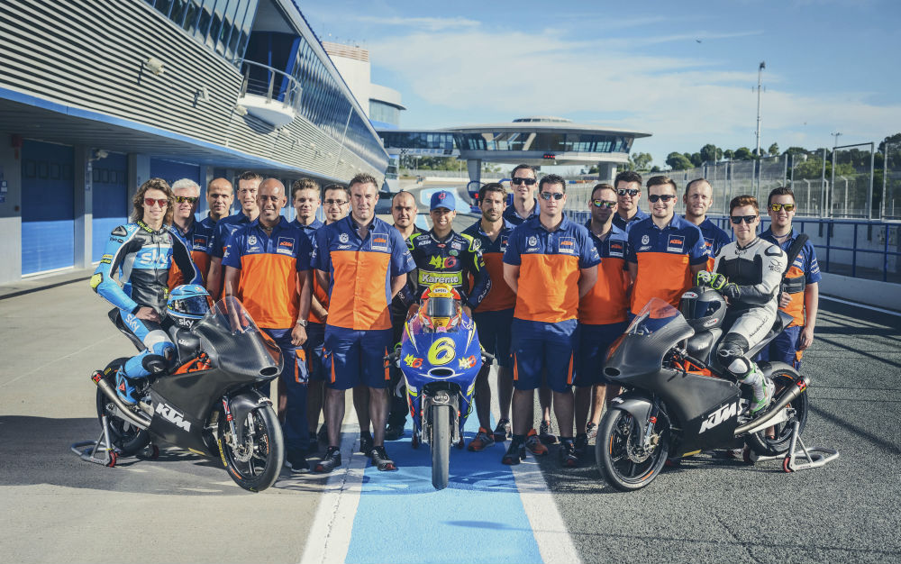 KTM Moto3 testou em Jerez