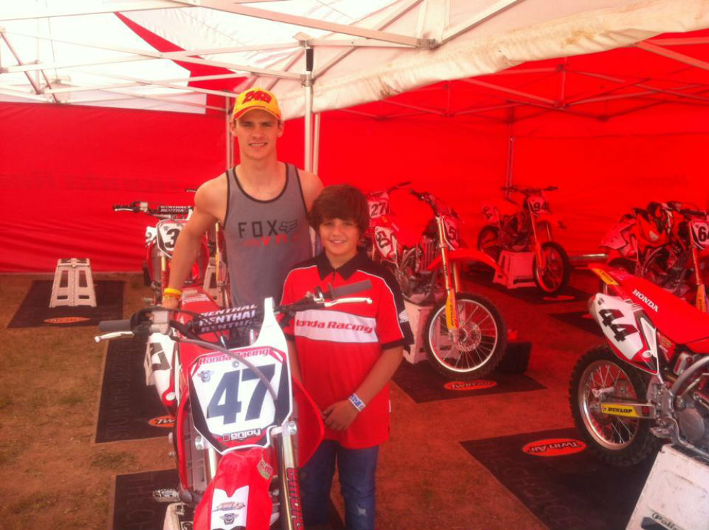 VÍDEO: Europeu Honda 150 de Motocross visto por dentro