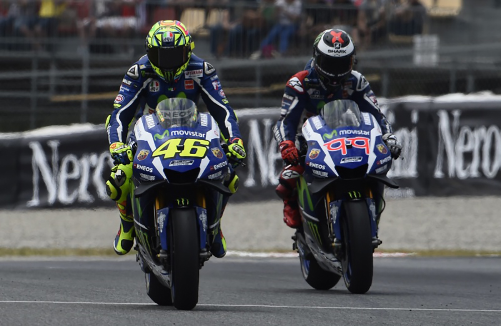 Novo chassis da Yamaha para Rossi e Lorenzo em Assen