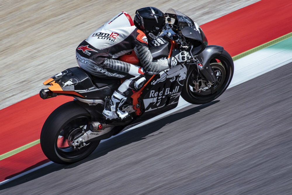 KTM testou em Mugello