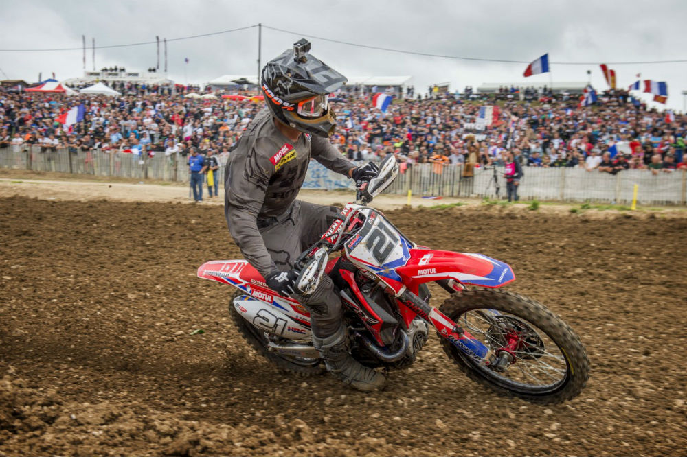 Gautier Paulin fora do GP de França de MXGP