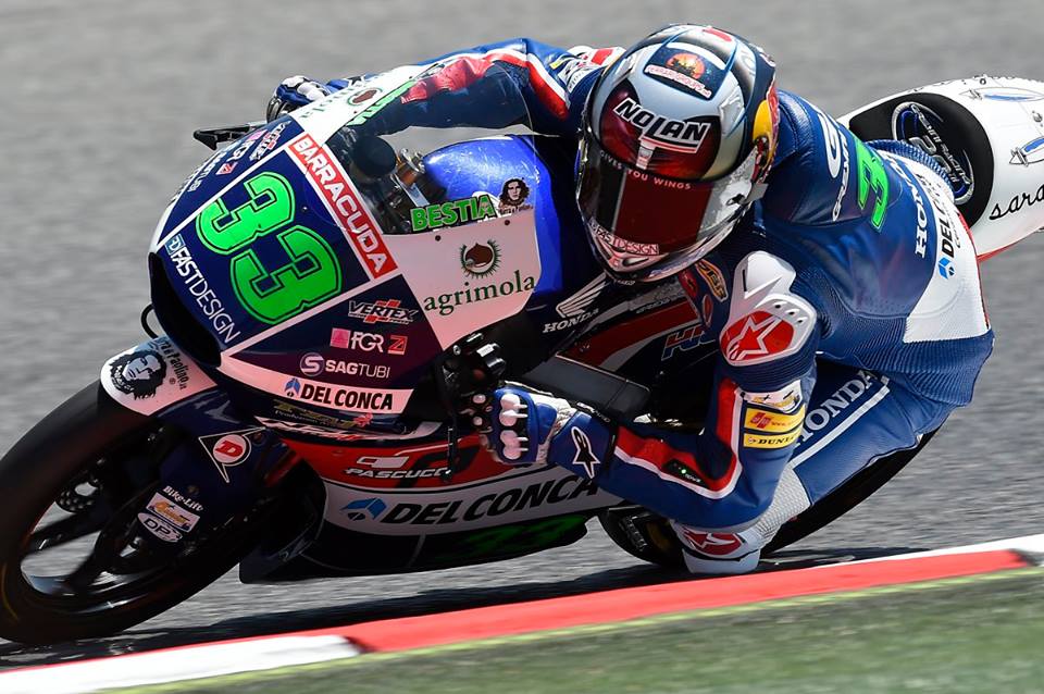Bastianini começa na frente em Assen
