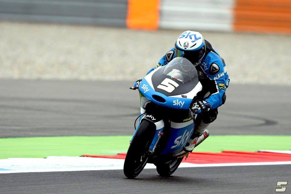 Moto3 – Fenati começa na frente em Sachsenring