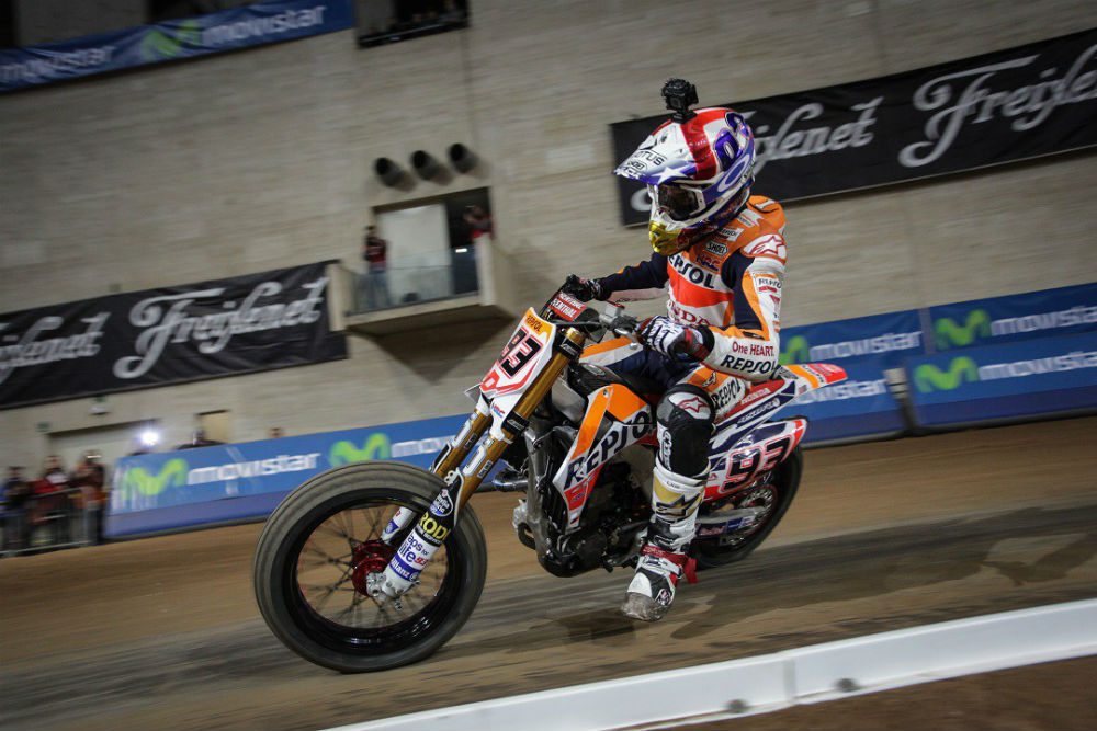 Márquez e Baker confirmam presença no Superprestigio Dirt Track