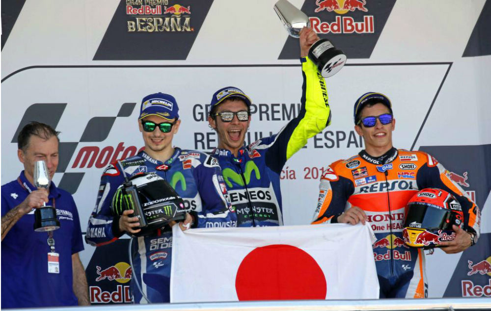 MotoGP: Márquez, Lorenzo e Rossi com temporada diferente de 2015