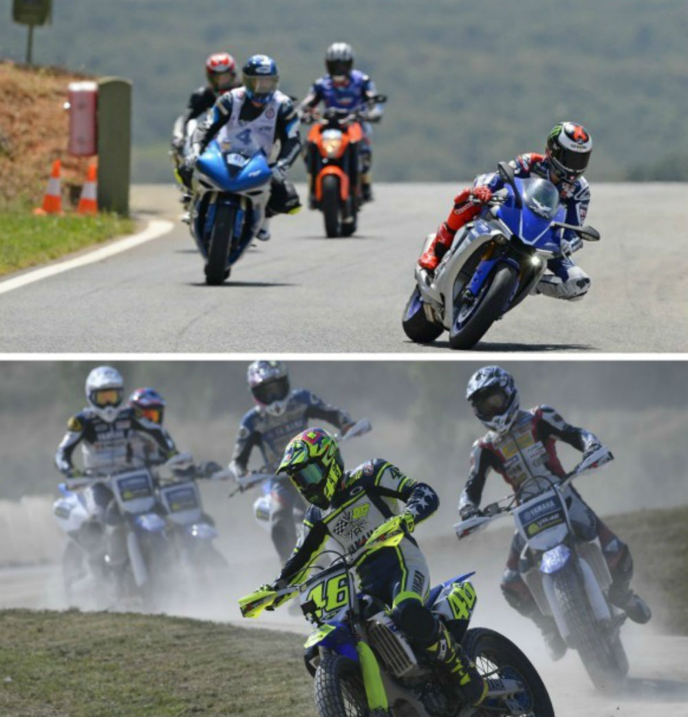 MotoGP: Rossi e Lorenzo no papel de professores