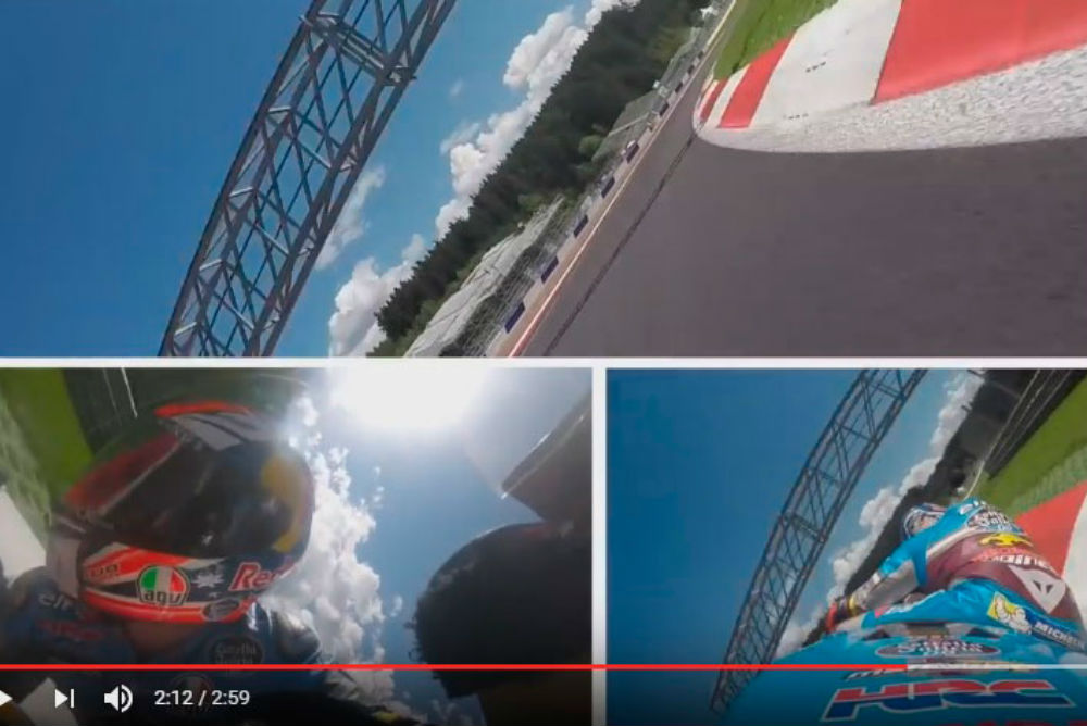 Vídeo: As forças impressionantes sofridas por um piloto do MotoGP