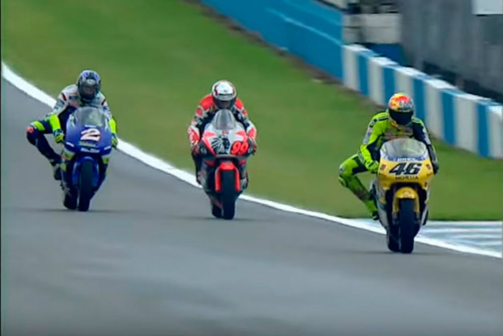 Vídeo: Primeira vitória de Valentino Rossi no MotoGP foi há 16 anos