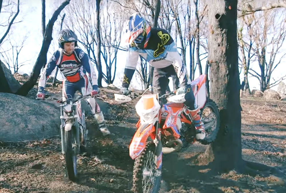 Vídeo: Trial vs Enduro