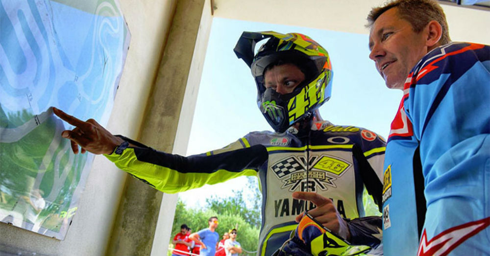 MotoGP: Troy Bayliss com Valentino Rossi