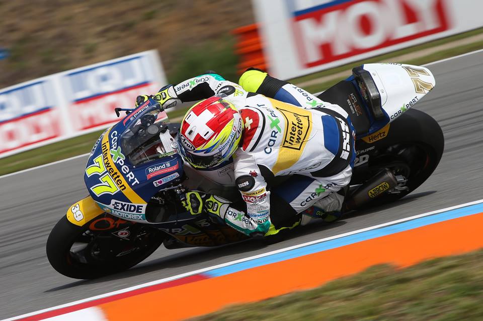 Moto2: Dominique Aegerter poderá falhar GP da Grã-Bretanha