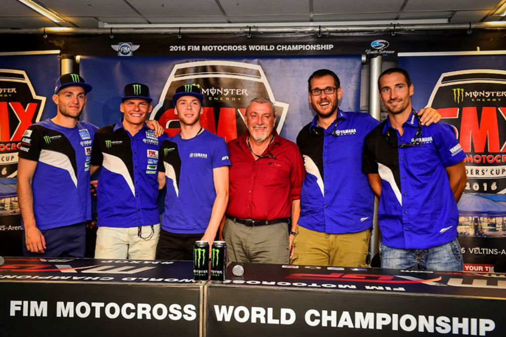 MX: Romain Febvre lidera Yamaha na SMX Riders Cup