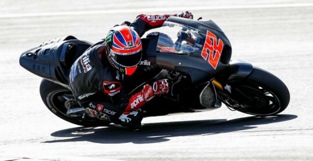 MotoGP: Sam Lowes testou com a Aprilia em Misano