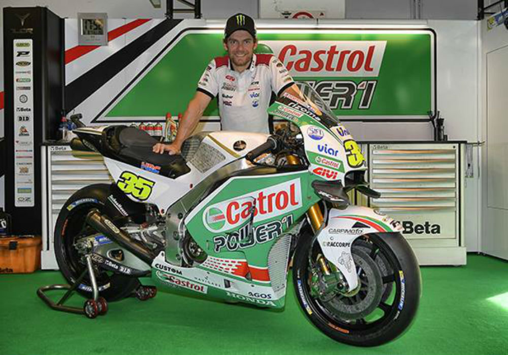 MotoGP: Cal Crutchlow com decoração especial na sua Honda