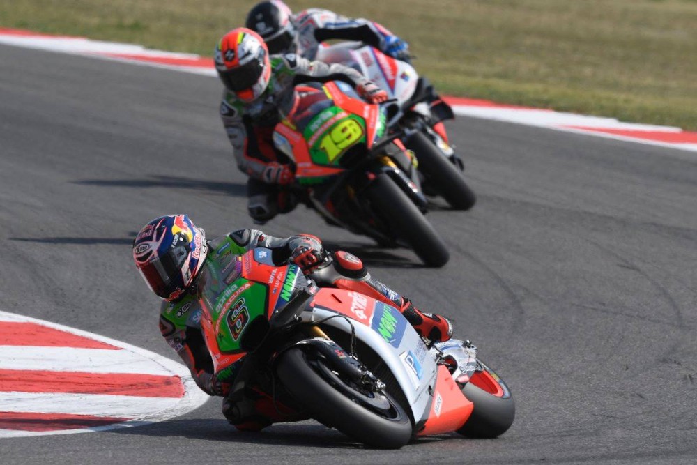 MotoGP: Aprilia testou em Valência