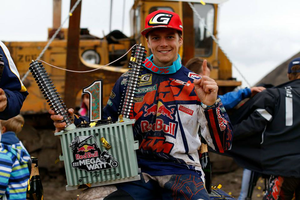 Extreme Enduro: Jonny Walker conquista RB Megawatt
