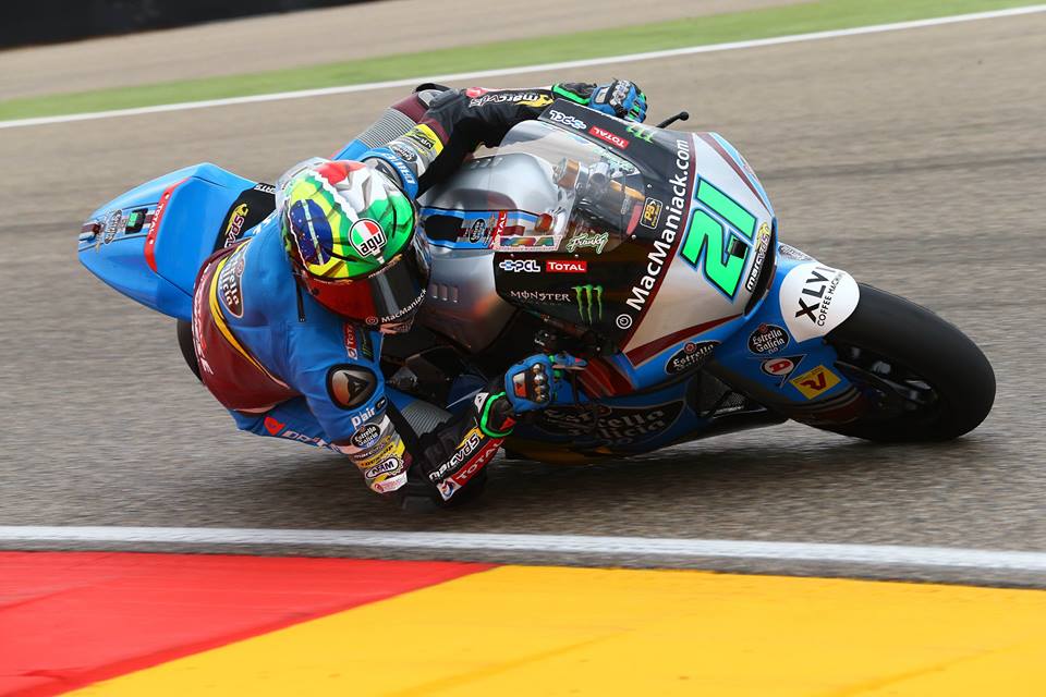 Moto2: Franco Morbidelli líder no Warm-Up