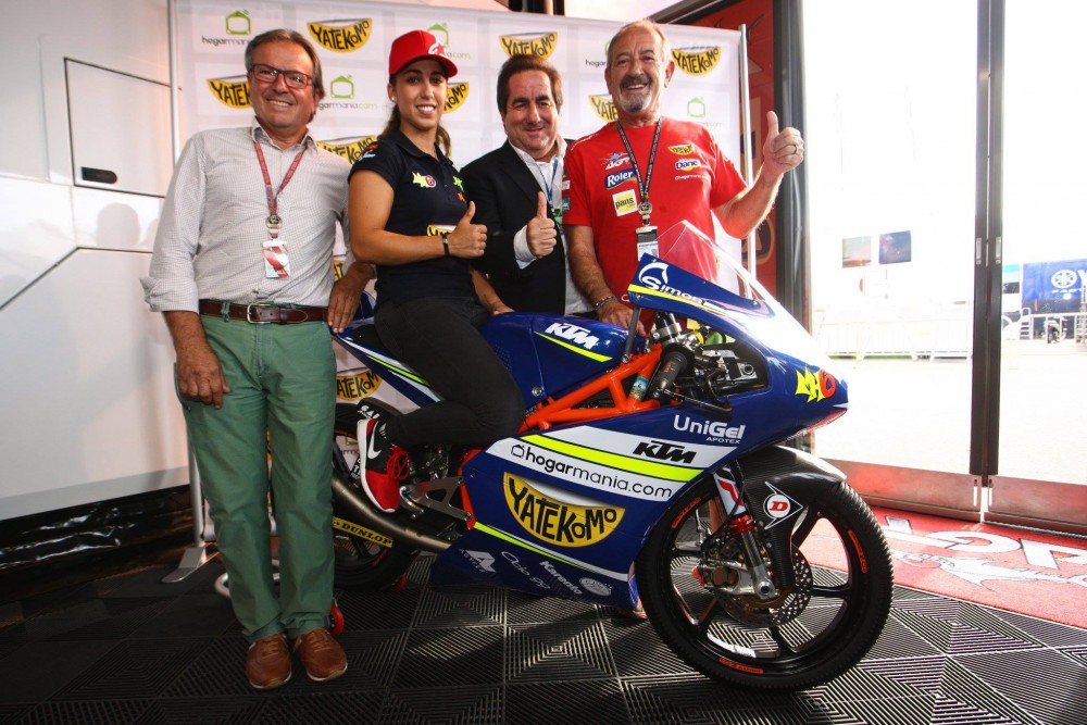 Moto3: María Herrera com patrocinadores até ao final do ano