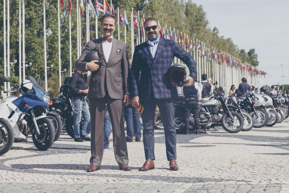 Passeio de motos clássicas solidário juntou mais de 300 gentleman em Lisboa
