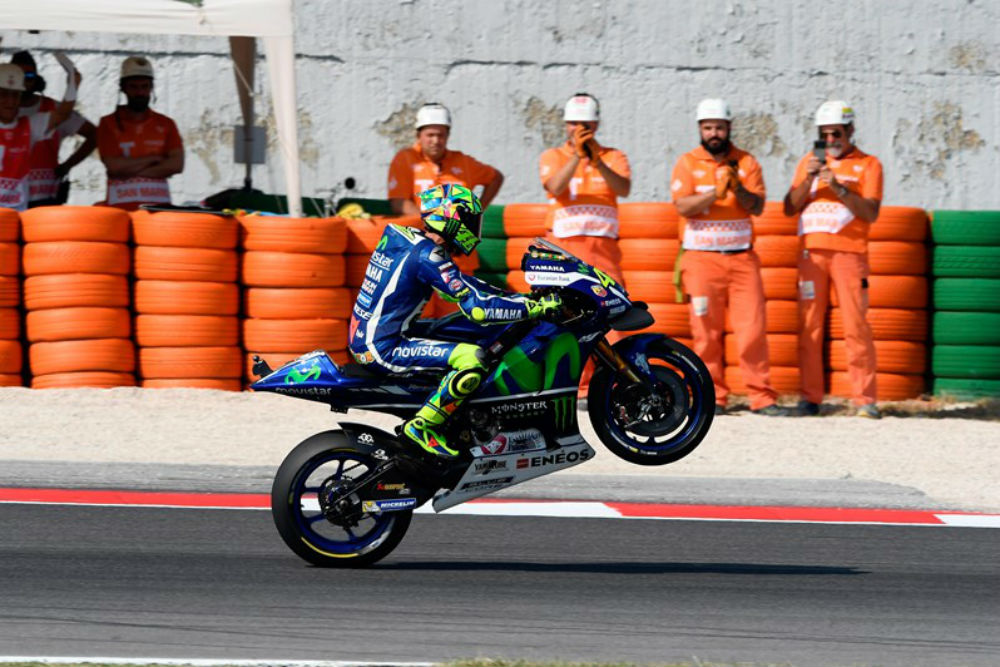 MotoGP – Rossi: “Partir de segundo é positivo”