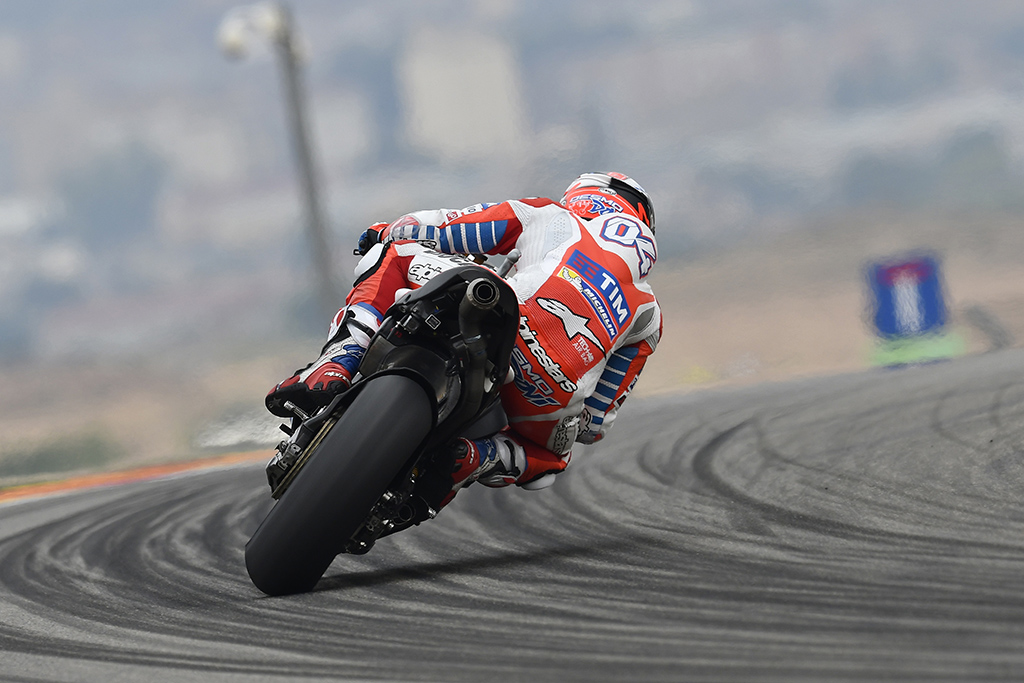 MotoGP: Ducati com problemas de pneus em Aragão