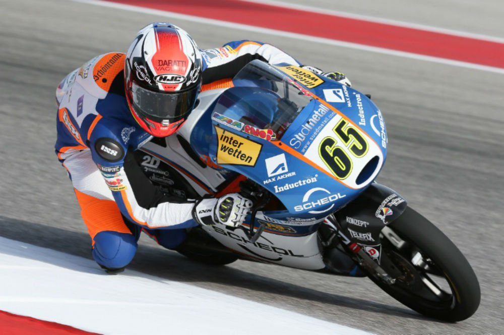 Moto3: Phillip Öttl na frente do Warm-Up