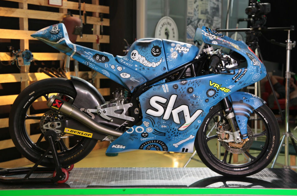 Moto3: Sky VR46 com decoração especial em Misano