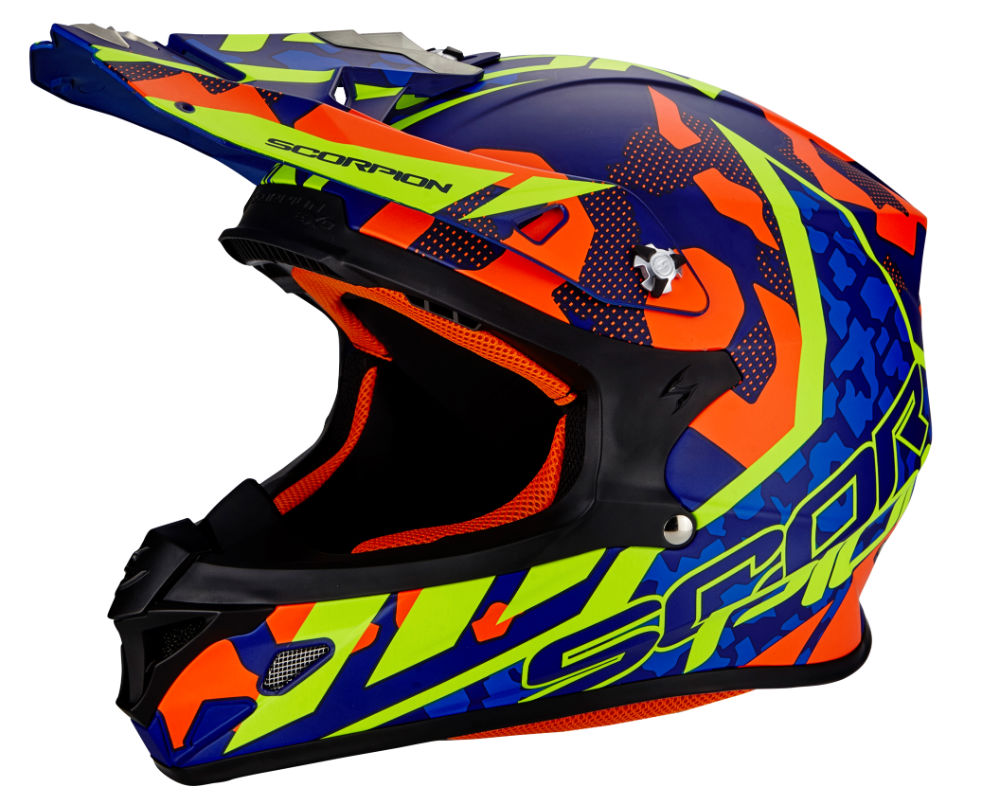 Capacetes offroad da Scorpion Exo para 2017