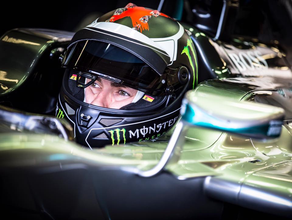 MotoGP: Jorge Lorenzo testou Fórmula 1 em Silverstone