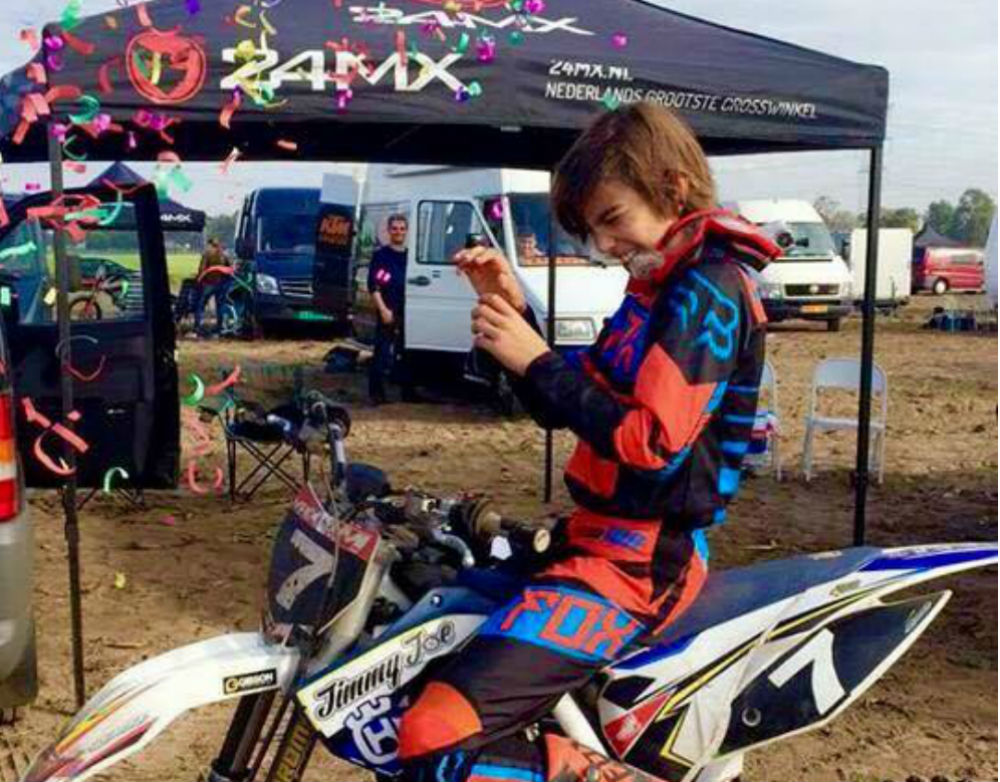 MX: Afonso Gaidão é Campeão Holandês de Motocross