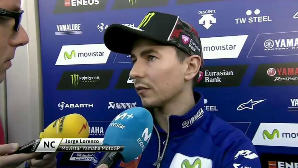 MotoGP: Jorge Lorenzo muito desiludido por não conseguir ser competitivo