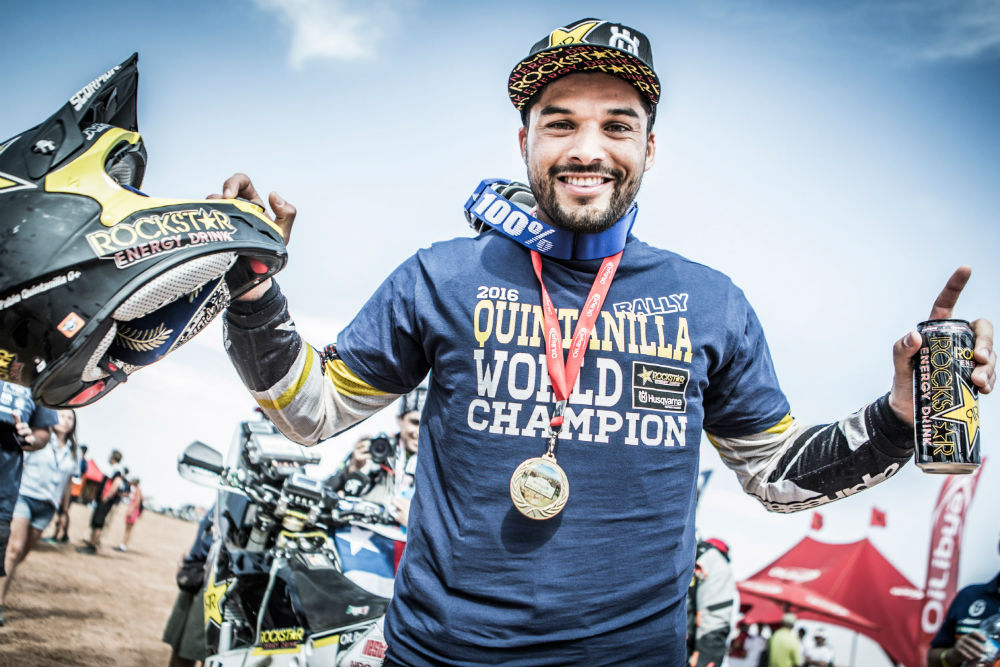 TT: Pablo Quintanilla é o novo campeão do Mundo de Cross Country e Ralis Cross